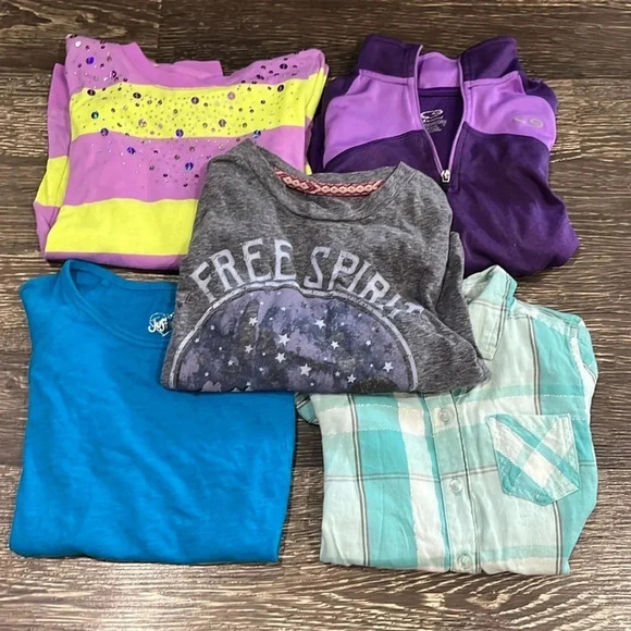 Other - 🔷Girls Bundle🔷 Size small, long sleeve T-shirt lot
